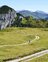 Mountainbiker unterwegs in der Bergwelt in Trins