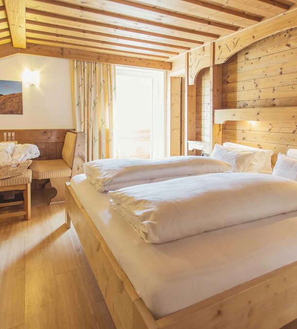 Doppelzimmer Comfort Doppelzimmer Comfort für Familien im Hotel Hohe Burg in Trins