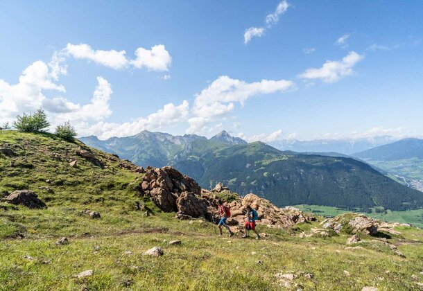 Wanderweg im Gschnitztal